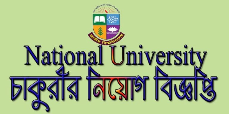 National University NU Job Circular