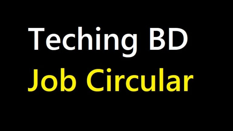 Teaching BD Job Circular