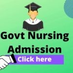 Diploma in nursing and midwifery admission circular
