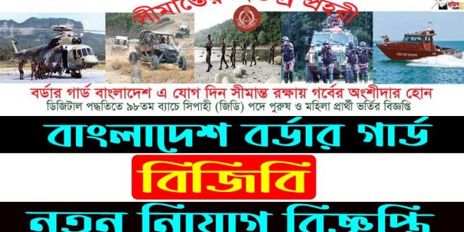 Bangladesh Border Guard BGB Job Circular